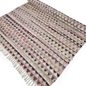 Alfombra de trapo \'Lindby\' - Multicolor/rosa
