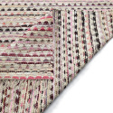 Alfombra de trapo \'Lindby\' - Multicolor/rosa