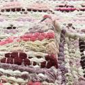 Alfombra de trapo \'Lindby\' - Multicolor/rosa
