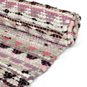 Alfombra de trapo \'Lindby\' - Multicolor/rosa