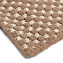 Alfombra de lana \'Ovelia\' - Marrón/blanco