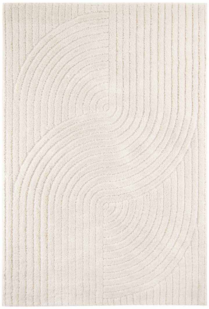 Alfombra Tipo Rya \'Wendy\' - Blanca en el grupo Decoración / Alfombras / Alfombras de ryas con Reforma (V2019)