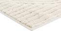 Alfombra Tipo Rya \'Wendy\' - Blanca