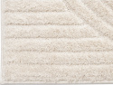 Alfombra Tipo Rya \'Wendy\' - Blanca