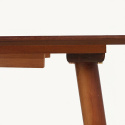 Mesa extensible \'Fager\' 160 cm - Nogal