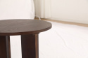 Mesa de caf&eacute; \'Cr&eacute;me\' Redonda 55 cm - Nogal