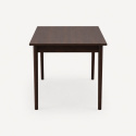 Mesa de comedor \'Fager\' 135cm - Nogal