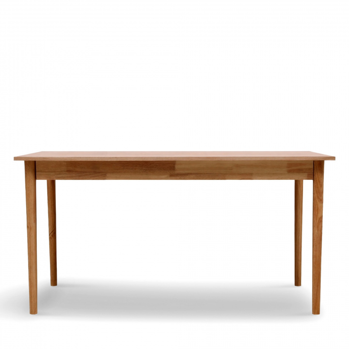 Mesa de comedor \'Fager\' 135cm - Pigmentada blanca en el grupo Muebles / Mesas / Mesa de comedor con Reforma (WD-18-1-whitepigmented)