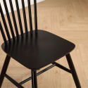 Silla de barra \'Elsa\' - Negra