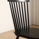 Silla de barra \'Elsa\' - Negra