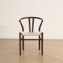 Silla \'Alta\' - Nogal/Beige