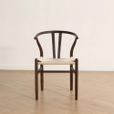 Silla \'Alta\' - Nogal/Beige