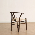 Silla \'Alta\' - Nogal/Beige