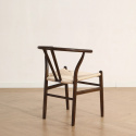 Silla \'Alta\' - Nogal/Beige