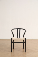 Silla \'Alta\' - Negro/Beige