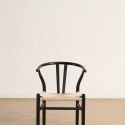 Silla \'Alta\' - Negro/Beige