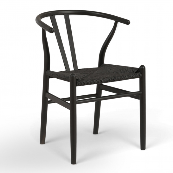 Silla \'Alta\' - Negro en el grupo Muebles / Muebles para sentarse / Sillas con Reforma (WS-8651A-BlackBlack-NEW)