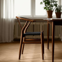 Silla \'Alta\' - Nogal/Negro