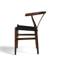Silla \'Alta\' - Nogal/Negro