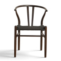 Silla \'Alta\' - Nogal/Negro
