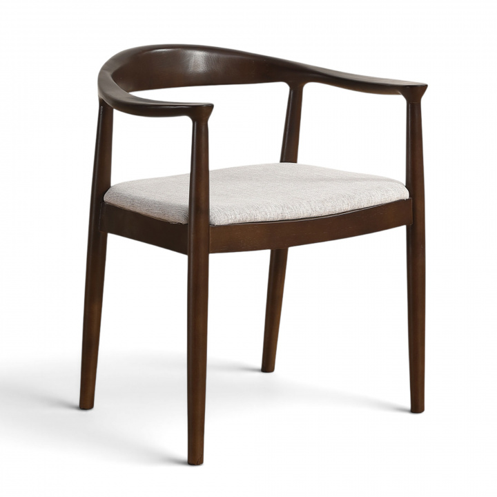 Silla \'Ask\' - Nogal/Gris en el grupo CAMPAÑA con Reforma (WS-8656-Walnut)