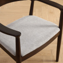 Silla \'Ask\' - Nogal/Gris