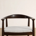 Silla \'Ask\' - Nogal/Gris