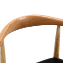 Silla \'Fager\' - Natural/Negro