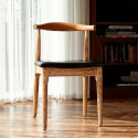 Silla \'Fager\' - Natural/Negro