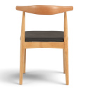 Silla \'Fager\' - Natural/Negro