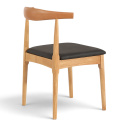 Silla \'Fager\' - Natural/Negro