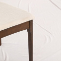 Silla \'Fager\' - Nogal/Beige