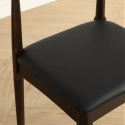 Silla \'Fager\' - Nogal/Negro