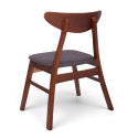 Silla \'Asta\' - Nogal/Gris oscuro