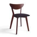 Silla \'Sirdal\' - Nogal/Gris oscuro