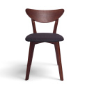 Silla \'Sirdal\' - Nogal/Gris oscuro