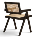 Silla con brazos \'Rotting\' - Negro
