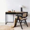 Silla con brazos \'Rotting\' - Negro