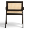 Silla con brazos \'Rotting\' - Negro