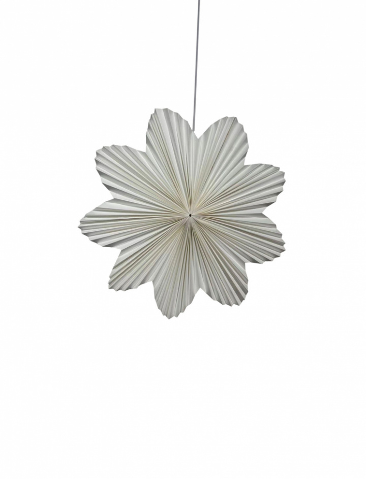 Estrella de Adviento \'Daisy\' 60cm - Blanco en el grupo Iluminación / Lámparas / Iluminación navideña con Reforma (WW-advent-star-white)