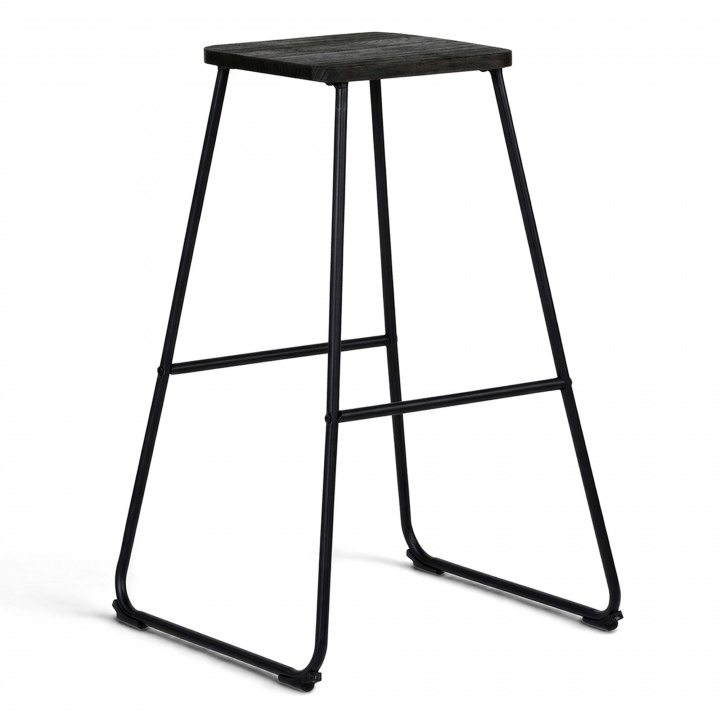 Taburete \'Bor&aring;s\' - Marr&oacute;n/Negro en el grupo Muebles / Muebles para sentarse / Taburetes de bar con Reforma (WX-3061HW)
