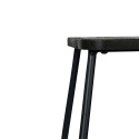 Taburete \'Bor&aring;s\' - Marr&oacute;n/Negro