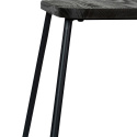 Banqueta \'Bor&aring;s\' - Marr&oacute;n/Negro