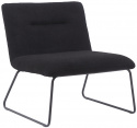 Sillón \'Chelsea\' - Negro/Teddy