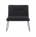 Sillón \'Chelsea\' - Negro/Teddy