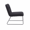 Sillón \'Chelsea\' - Negro/Teddy