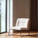 Sill&oacute;n \'Chelsea\' - Blanco/Teddy