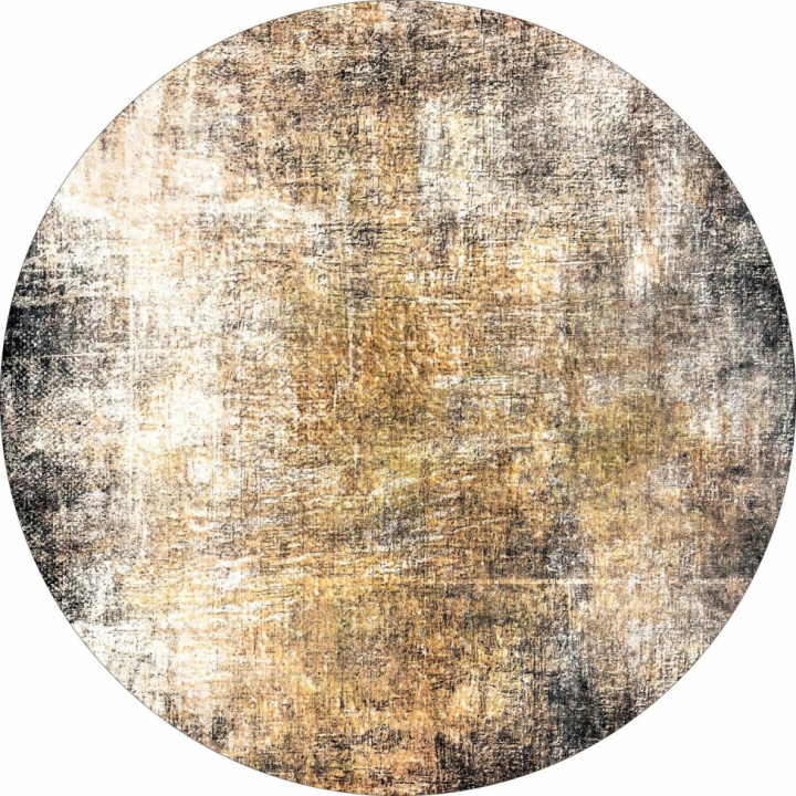 Alfombra redonda \'Florent\' 120cm - Marrón en el grupo Decoración / Alfombras / Alfombras tejidas con Reforma (X10117131)