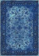 Alfombra Wilton \'Gombalia\' 240x340cm - Azul