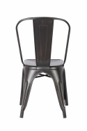 Silla \'Montmartre\' - Negro/Patina